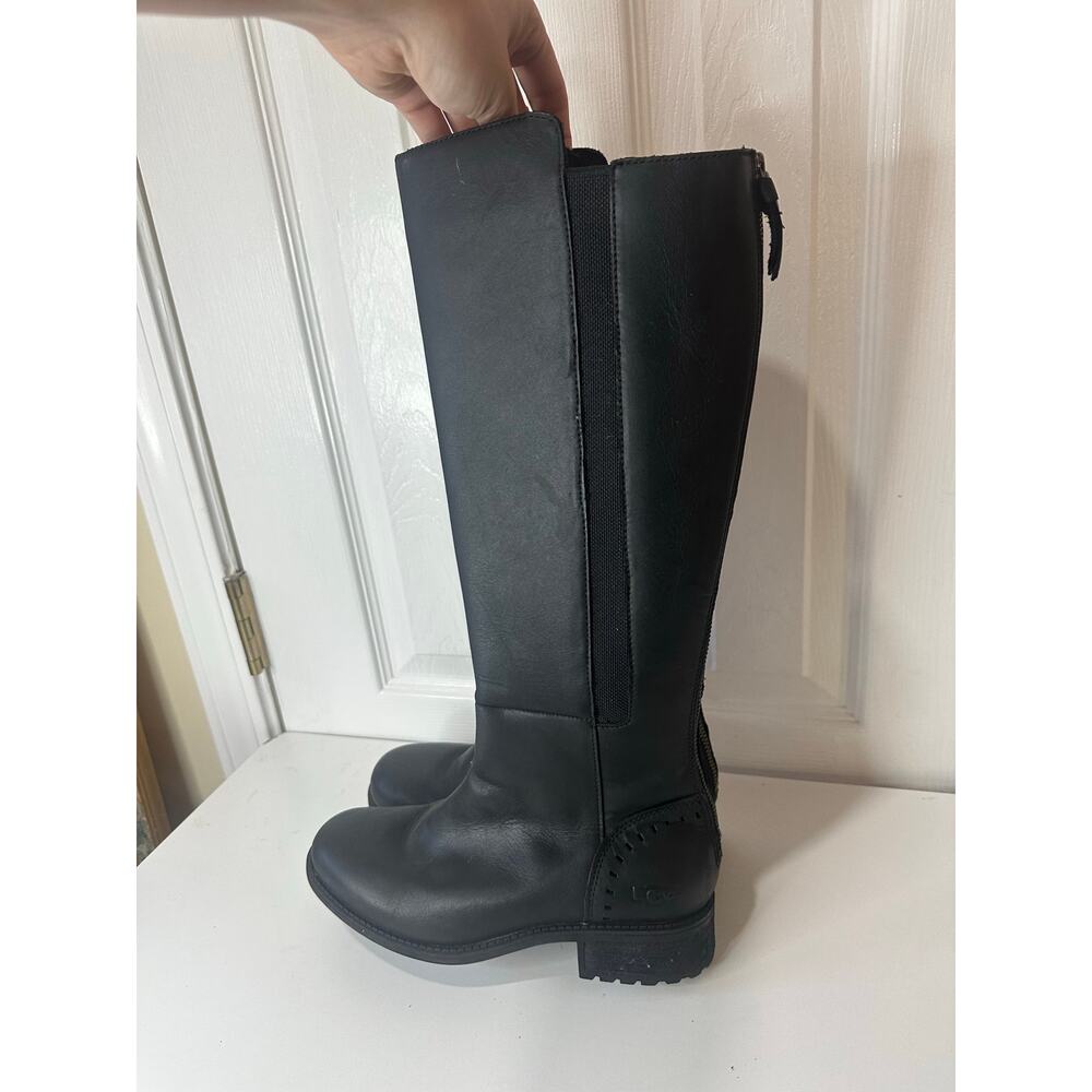 UGG Black Ankle Boots - Picture 4 of 8